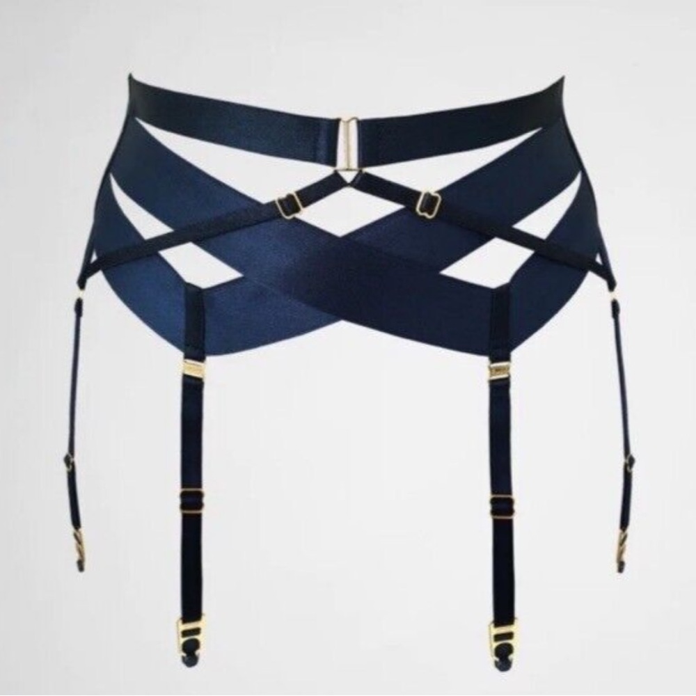 Bordelle Essentials Rey Suspender NWOT